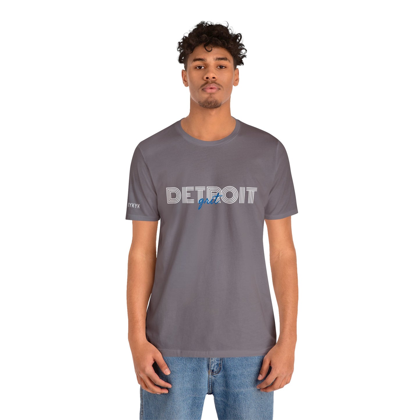 Detroit Grit: Unisex Cotton Lightweight Tee - Embrace the Resilience, Wear the Spirit