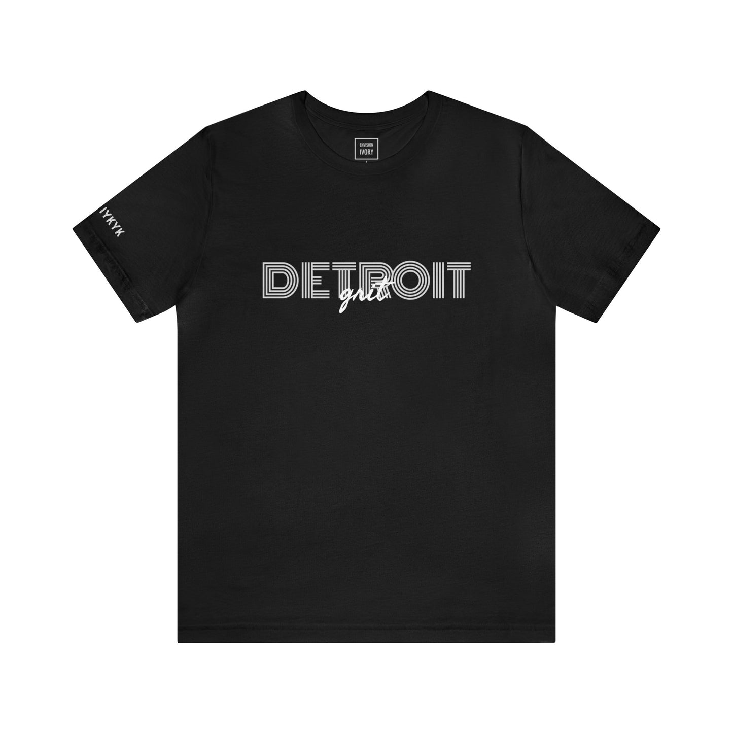 Detroit Grit: Unisex Cotton Lightweight Tee - Embrace the Resilience, Wear the Spirit