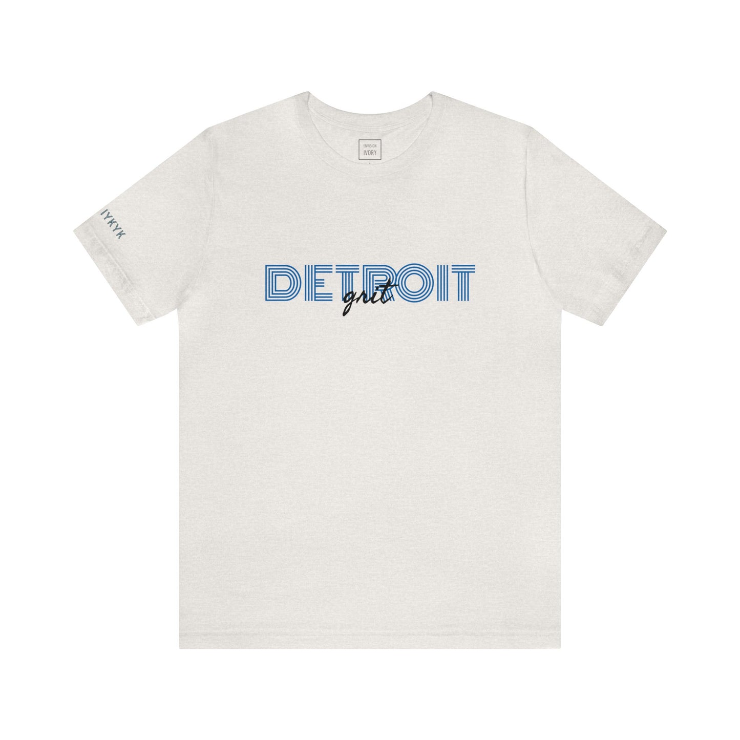 Detroit Grit: Unisex Cotton Lightweight Tee - Embrace the Resilience, Wear the Spirit