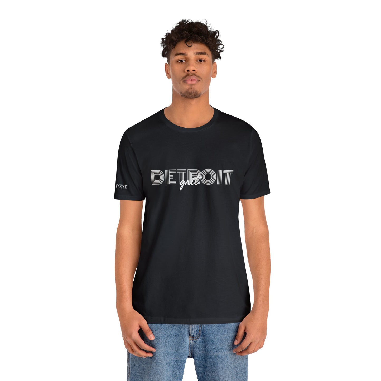 Detroit Grit: Unisex Cotton Lightweight Tee - Embrace the Resilience, Wear the Spirit