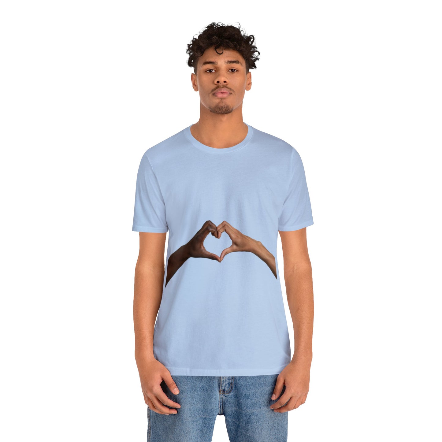 Harmony Embrace Tee: Celebrating Unity in Bi-Racial Love