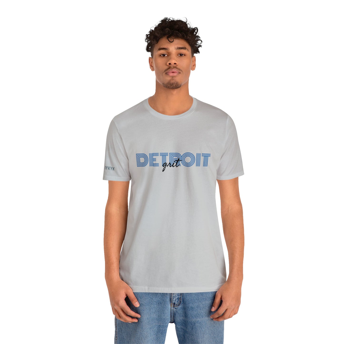 Detroit Grit: Unisex Cotton Lightweight Tee - Embrace the Resilience, Wear the Spirit