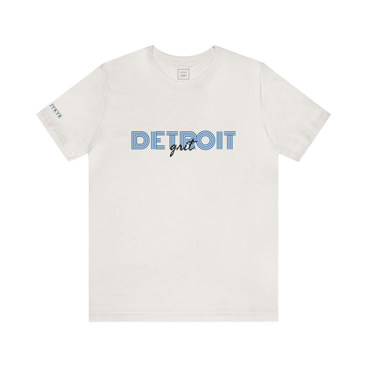 Detroit Grit: Unisex Cotton Lightweight Tee - Embrace the Resilience, Wear the Spirit