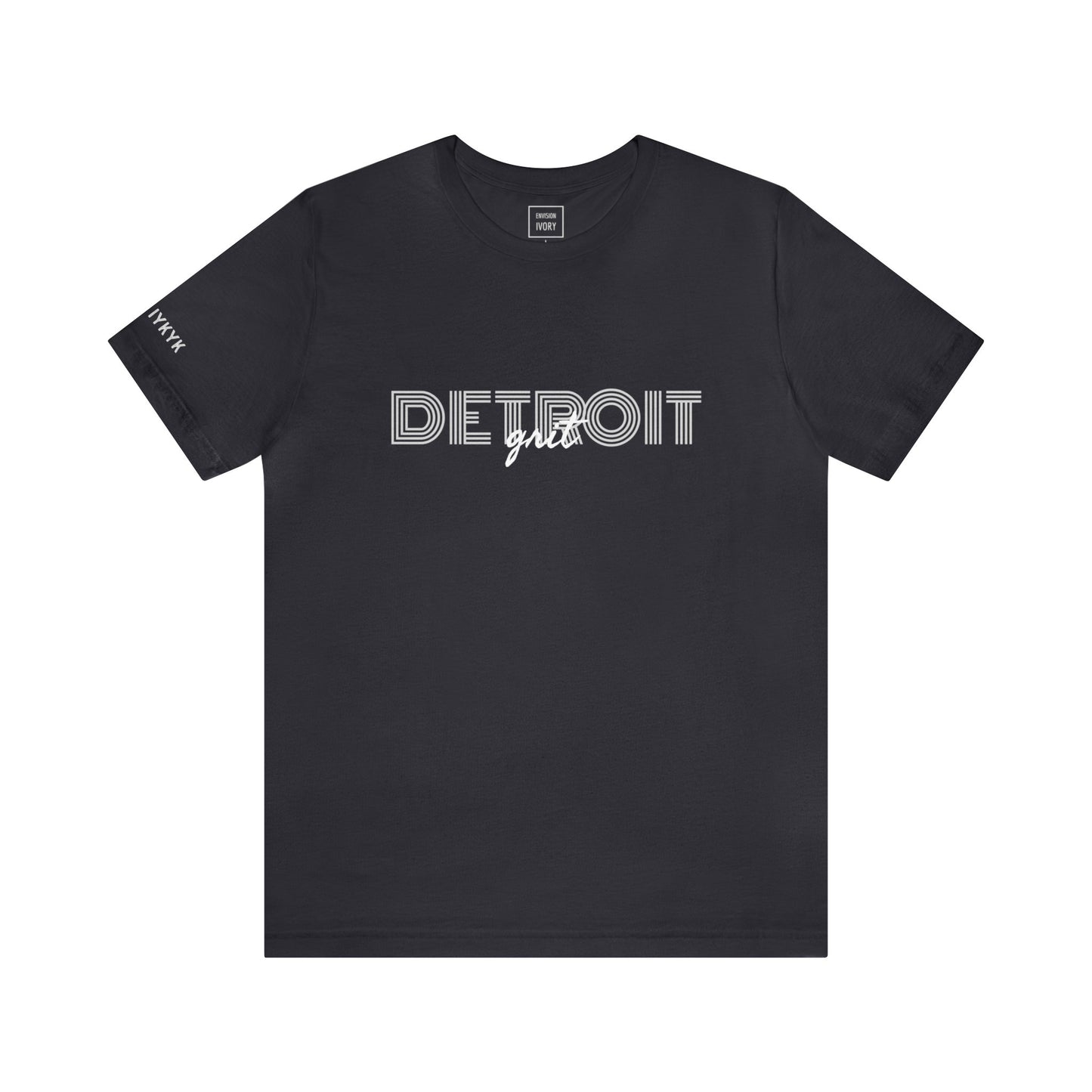 Detroit Grit: Unisex Cotton Lightweight Tee - Embrace the Resilience, Wear the Spirit