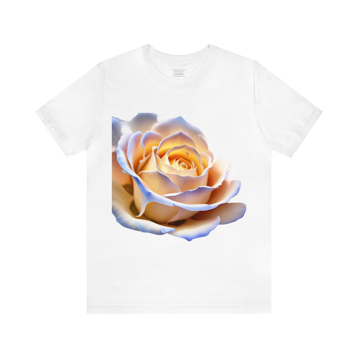 Elegance in Bloom Ivory Rose Tee