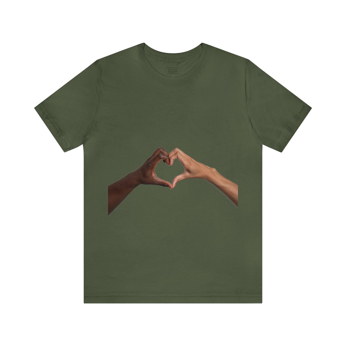 Harmony Embrace Tee: Celebrating Unity in Bi-Racial Love