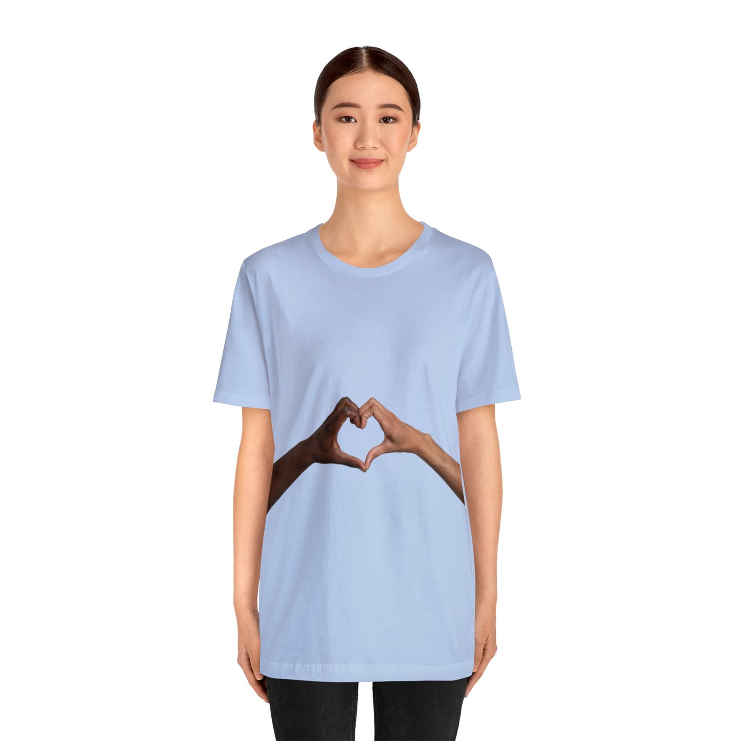 Harmony Embrace Tee: Celebrating Unity in Bi-Racial Love