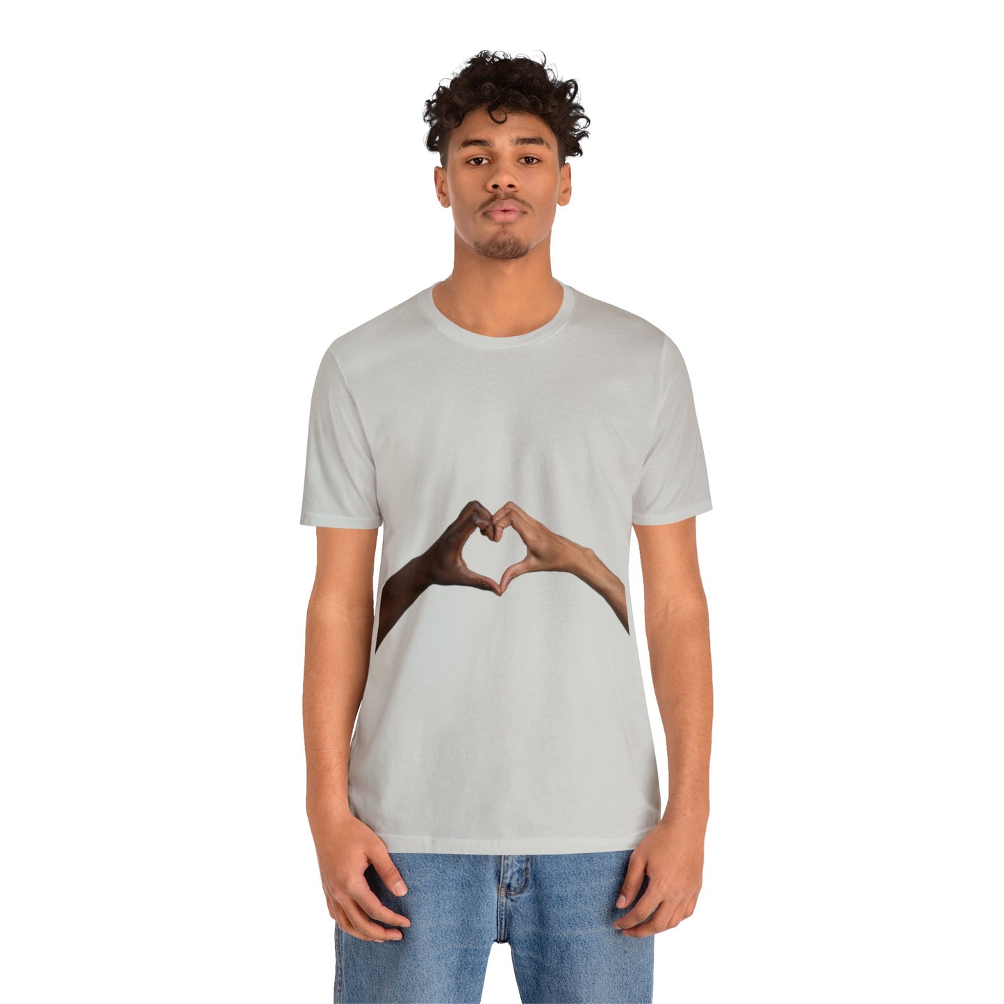 Harmony Embrace Tee: Celebrating Unity in Bi-Racial Love