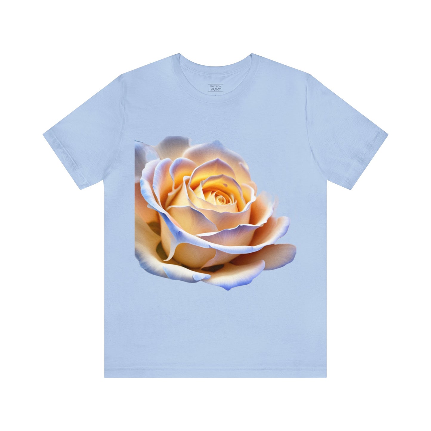 Elegance in Bloom Ivory Rose Tee