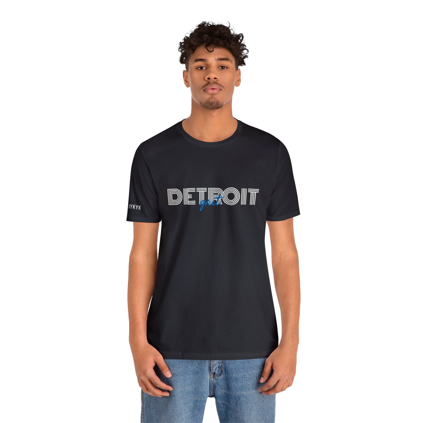 Detroit Grit: Unisex Cotton Lightweight Tee - Embrace the Resilience, Wear the Spirit