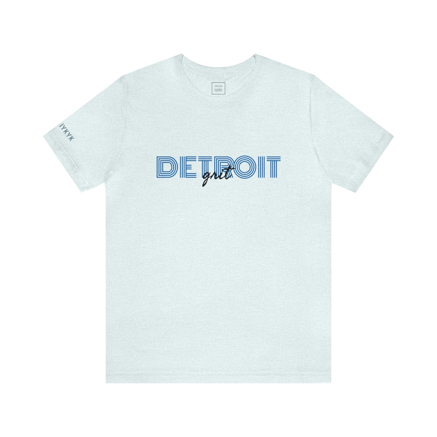 Detroit Grit: Unisex Cotton Lightweight Tee - Embrace the Resilience, Wear the Spirit