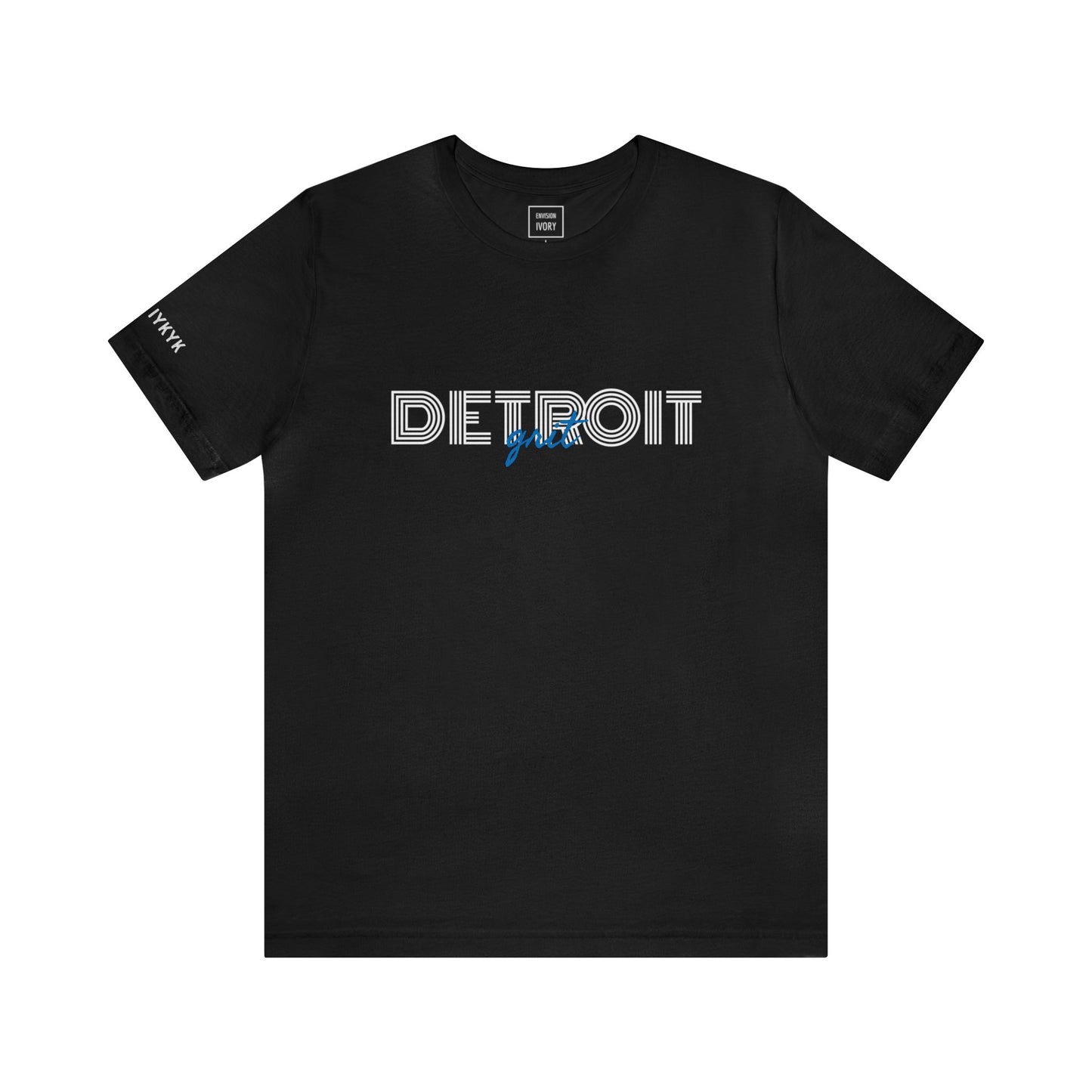 Detroit Grit: Unisex Cotton Lightweight Tee - Embrace the Resilience, Wear the Spirit