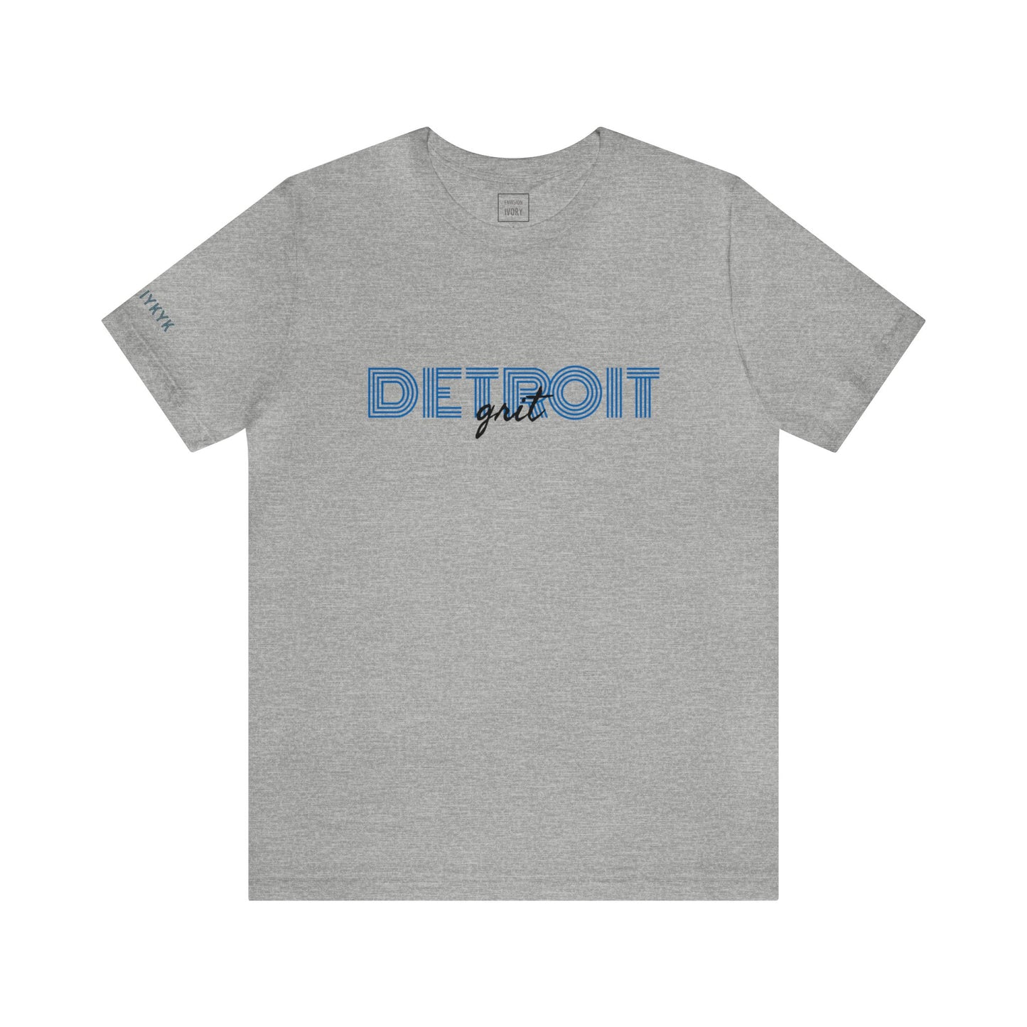 Detroit Grit: Unisex Cotton Lightweight Tee - Embrace the Resilience, Wear the Spirit