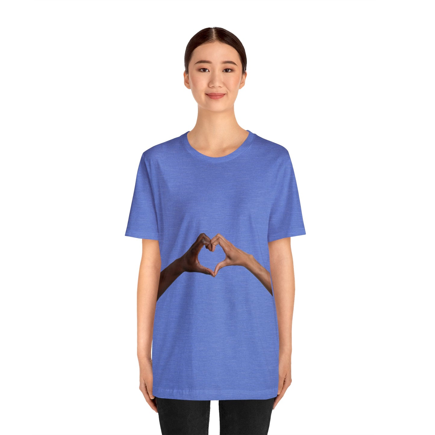 Harmony Embrace Tee: Celebrating Unity in Bi-Racial Love