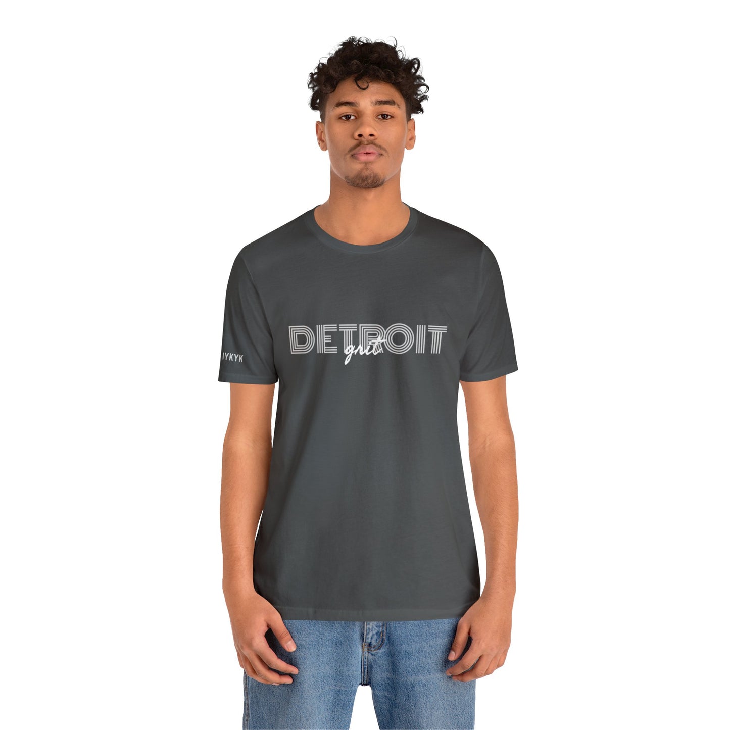 Detroit Grit: Unisex Cotton Lightweight Tee - Embrace the Resilience, Wear the Spirit