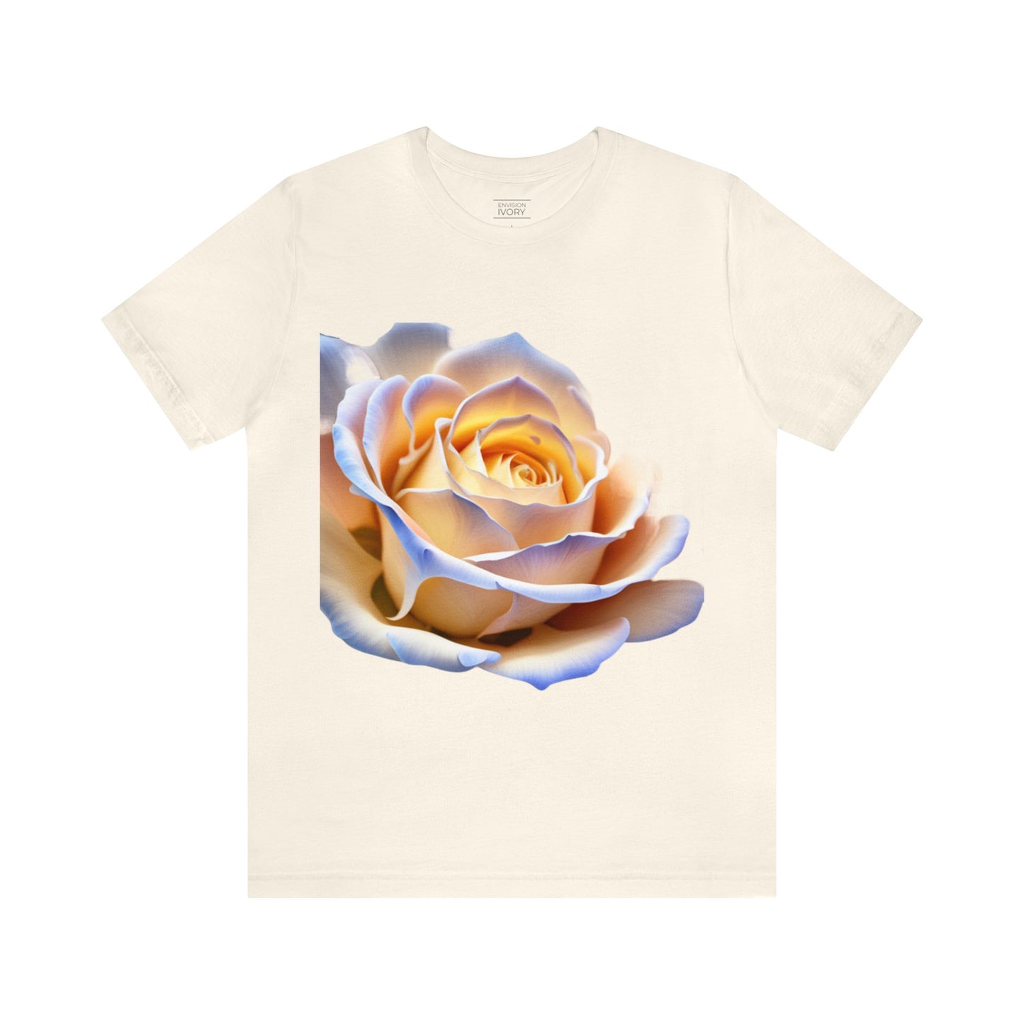 Elegance in Bloom Ivory Rose Tee