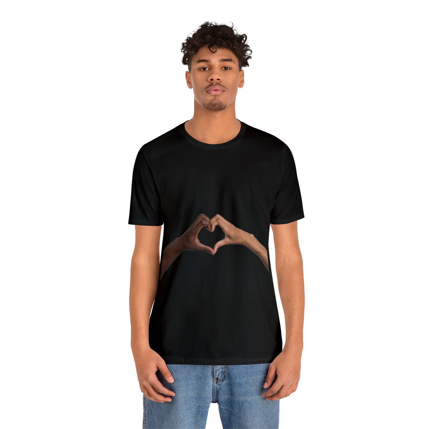 Harmony Embrace Tee: Celebrating Unity in Bi-Racial Love