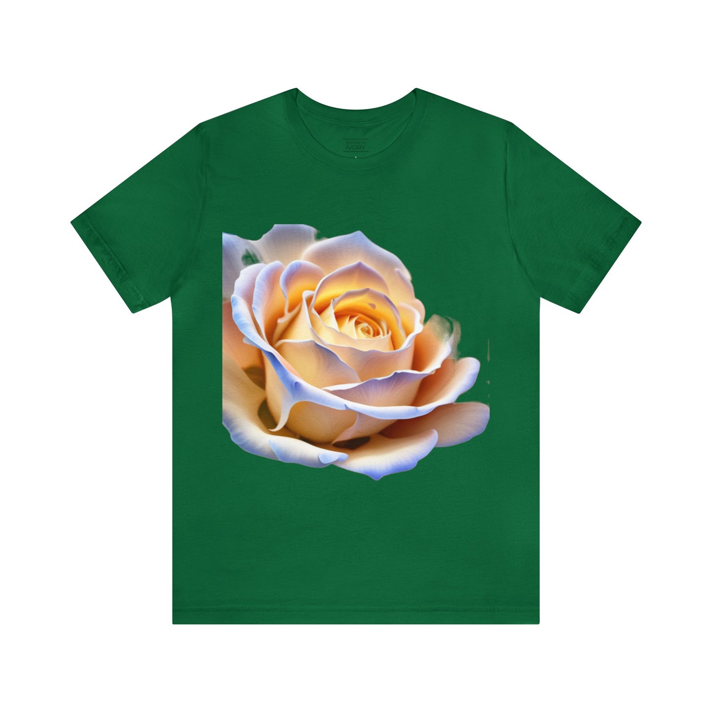 Elegance in Bloom Ivory Rose Tee