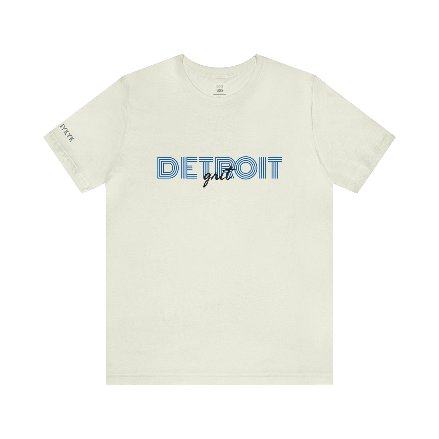 Detroit Grit: Unisex Cotton Lightweight Tee - Embrace the Resilience, Wear the Spirit