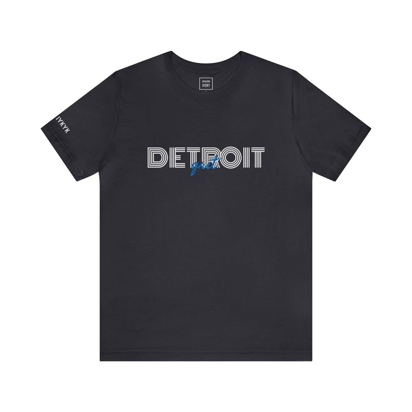 Detroit Grit: Unisex Cotton Lightweight Tee - Embrace the Resilience, Wear the Spirit