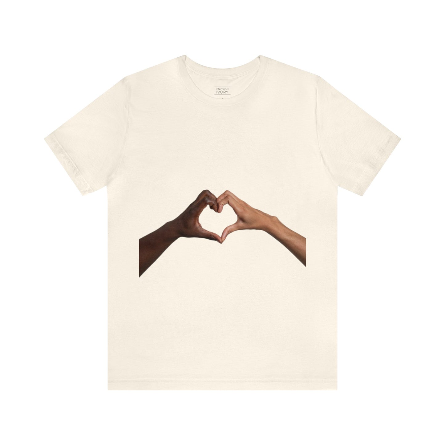 Harmony Embrace Tee: Celebrating Unity in Bi-Racial Love