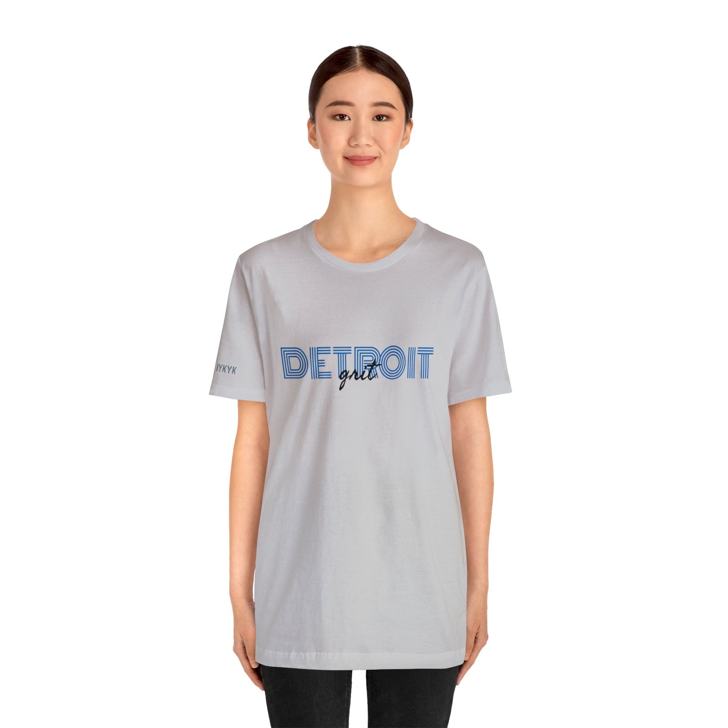 Detroit Grit: Unisex Cotton Lightweight Tee - Embrace the Resilience, Wear the Spirit