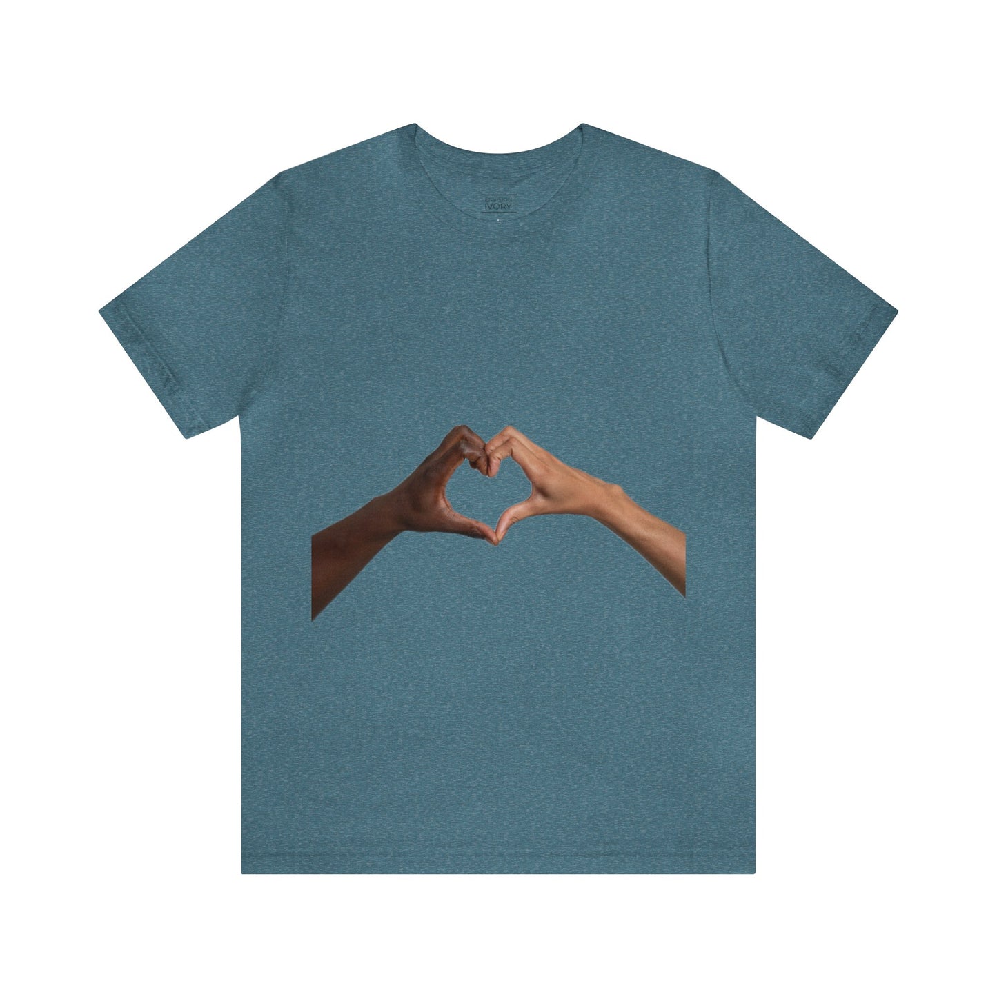 Harmony Embrace Tee: Celebrating Unity in Bi-Racial Love