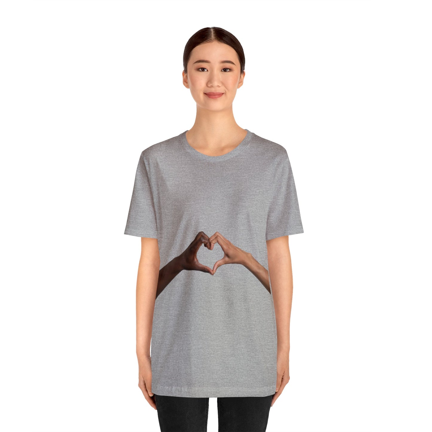 Harmony Embrace Tee: Celebrating Unity in Bi-Racial Love