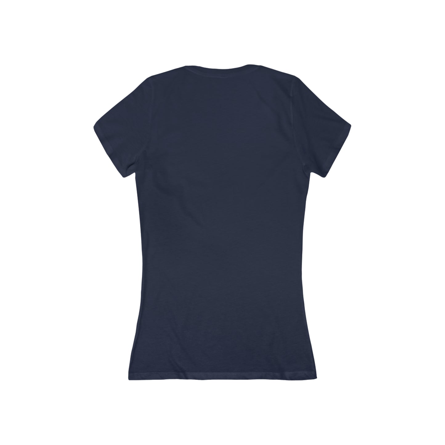 Biting Lip Women's Deep V-Neck Tee: Bold and Alluring Style