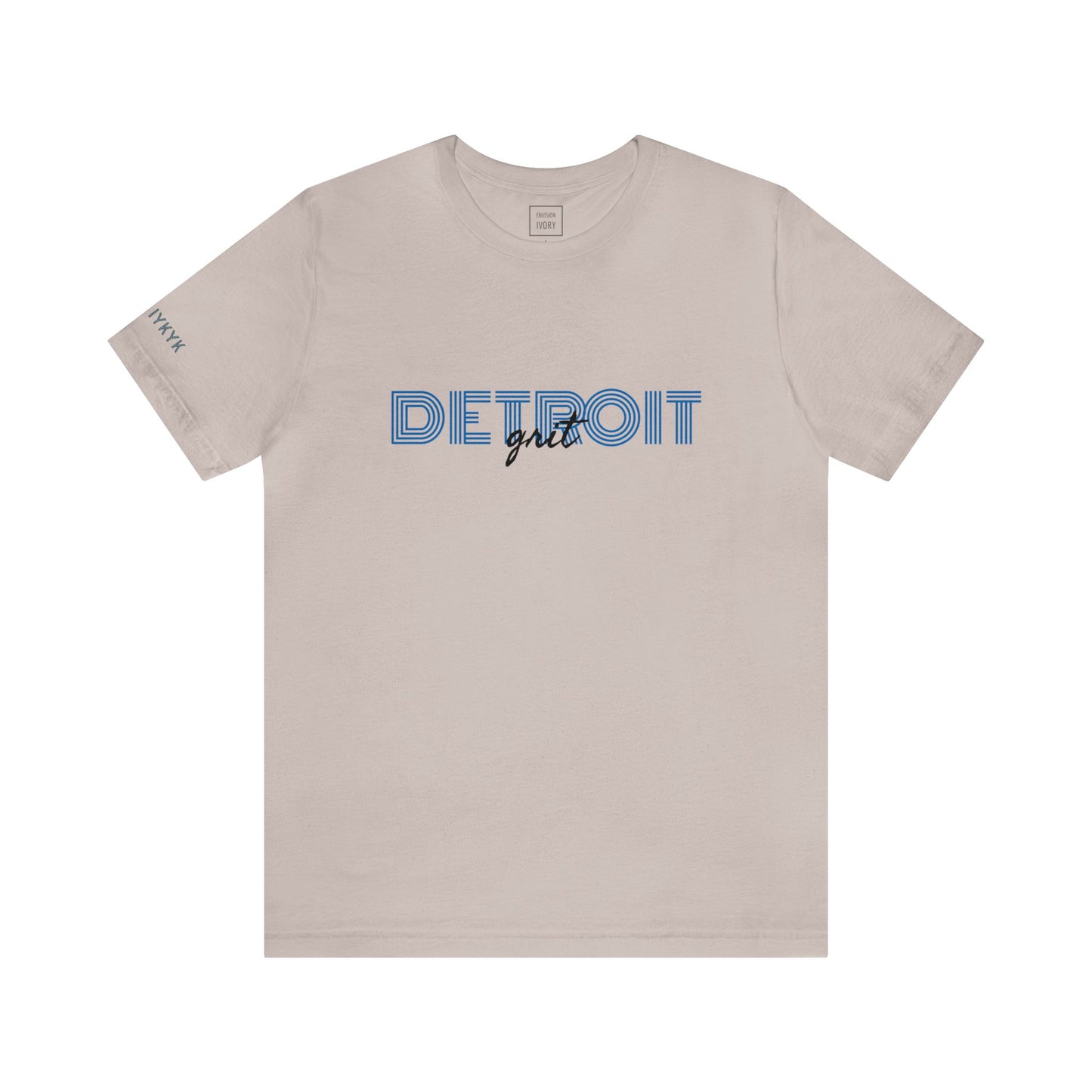 Detroit Grit: Unisex Cotton Lightweight Tee - Embrace the Resilience, Wear the Spirit