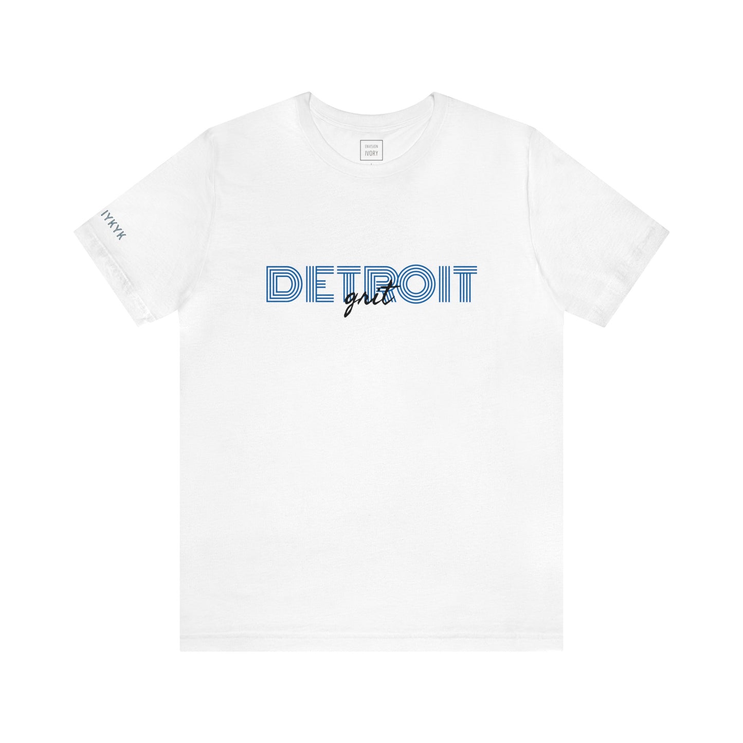 Detroit Grit: Unisex Cotton Lightweight Tee - Embrace the Resilience, Wear the Spirit