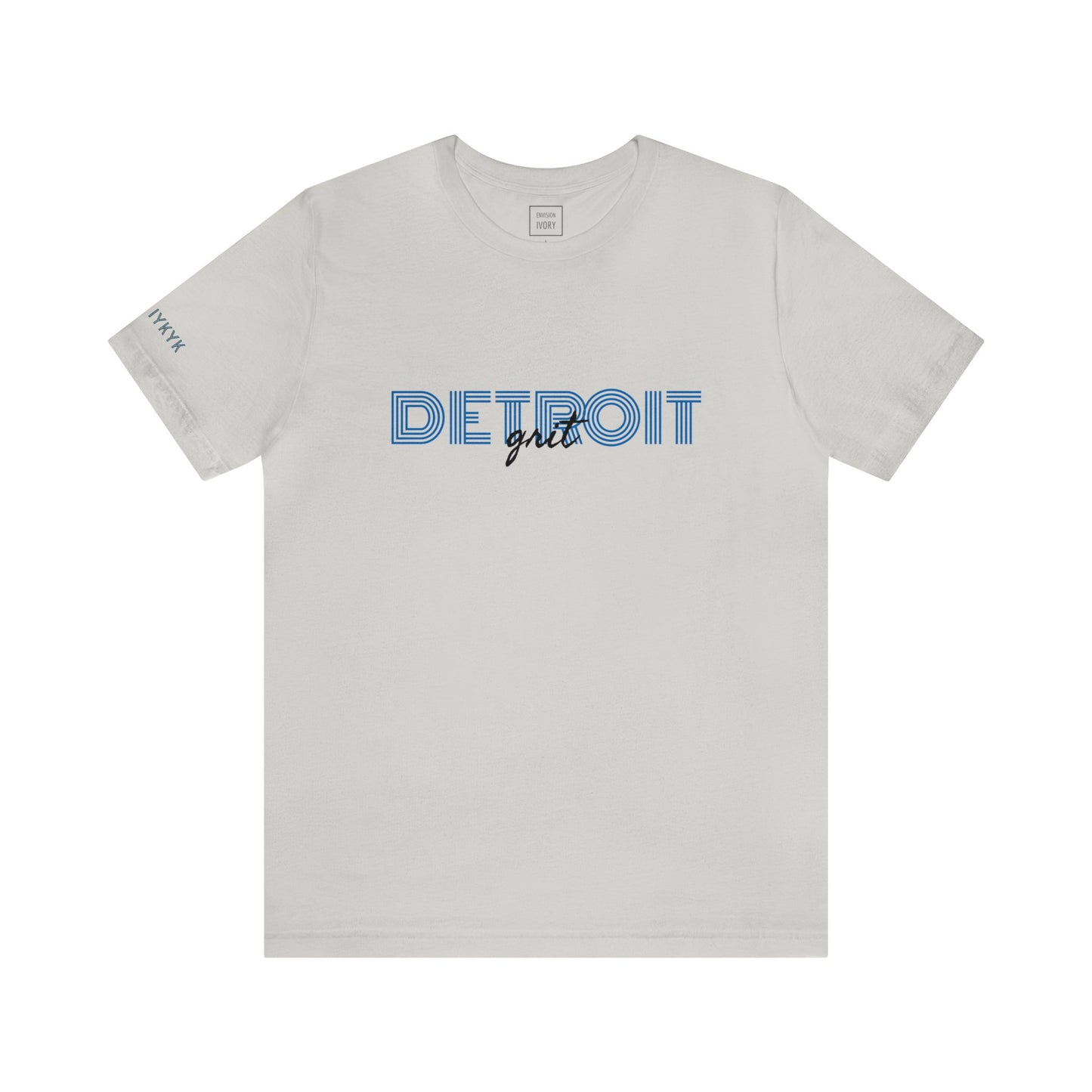 Detroit Grit: Unisex Cotton Lightweight Tee - Embrace the Resilience, Wear the Spirit