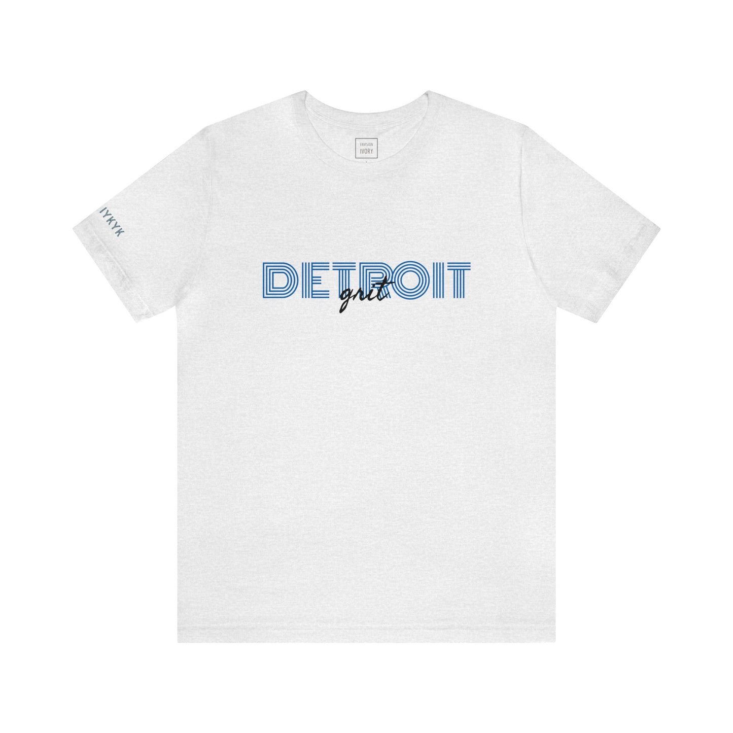 Detroit Grit: Unisex Cotton Lightweight Tee - Embrace the Resilience, Wear the Spirit