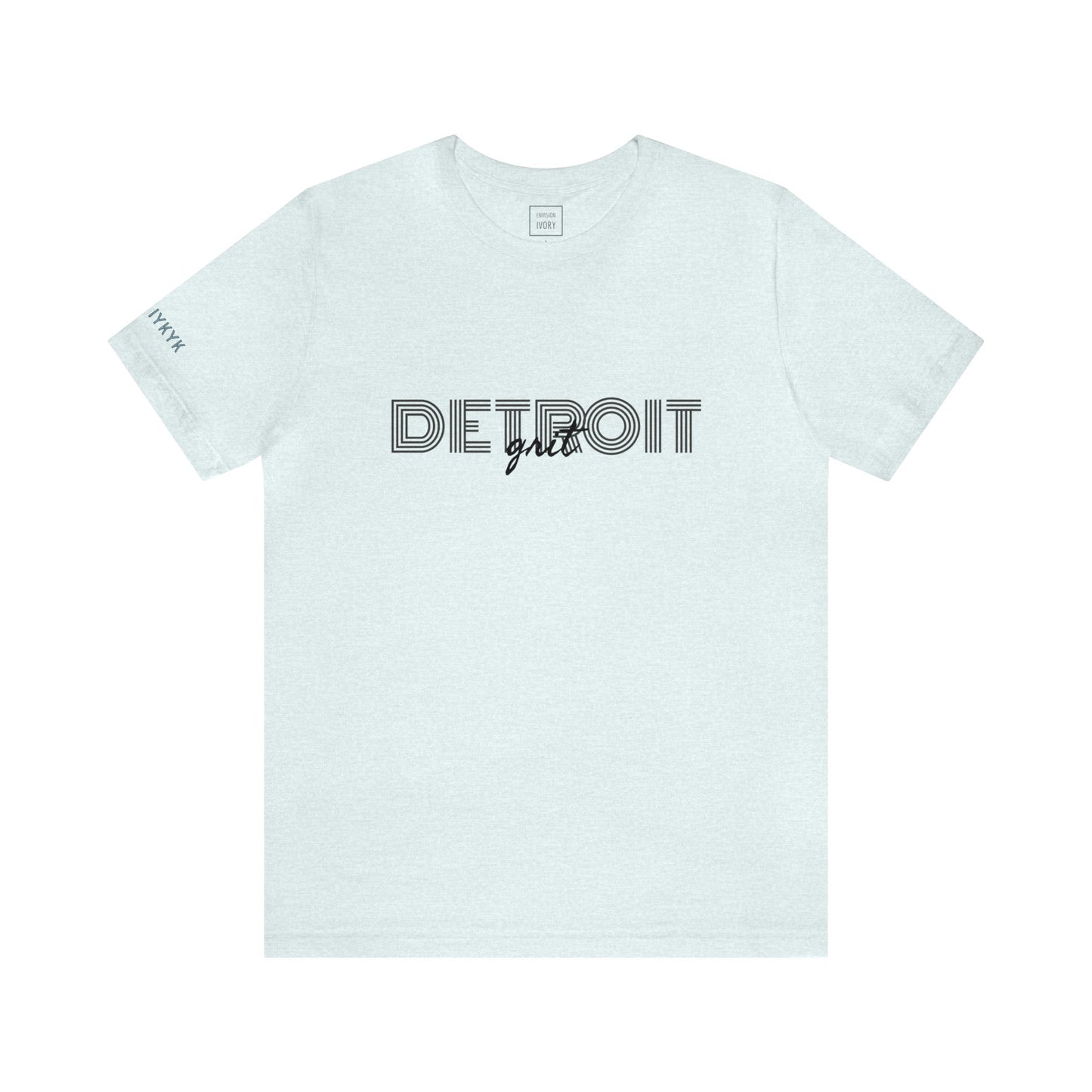 Detroit Grit: Unisex Cotton Lightweight Tee - Embrace the Resilience, Wear the Spirit