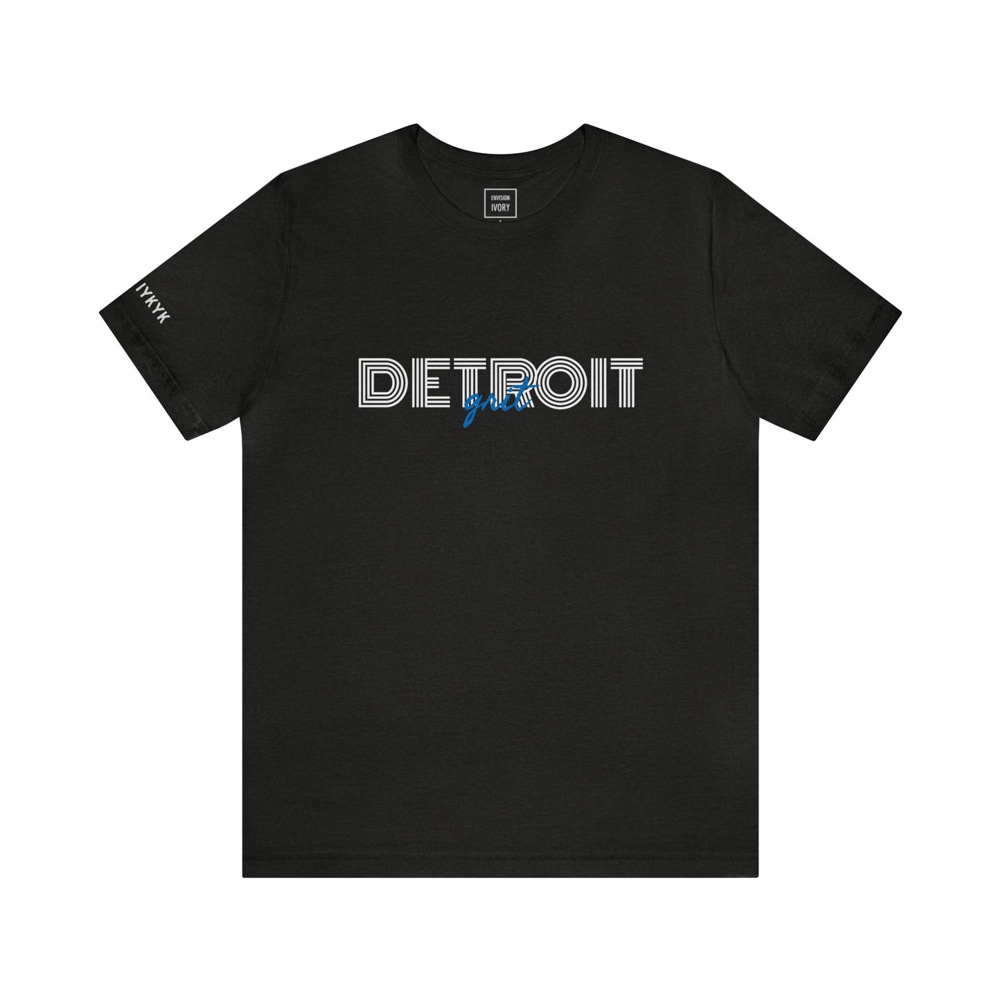 Detroit Grit: Unisex Cotton Lightweight Tee - Embrace the Resilience, Wear the Spirit