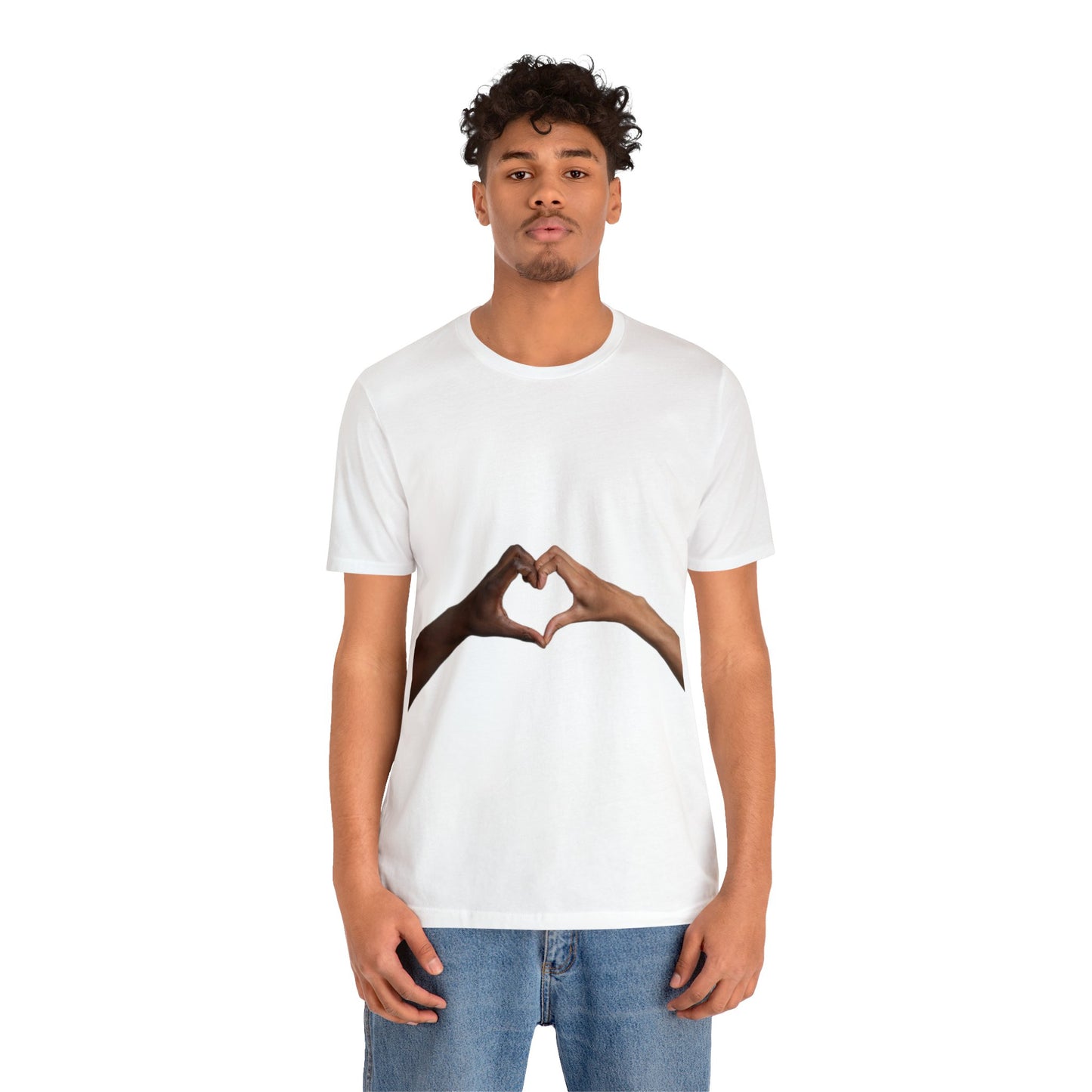 Harmony Embrace Tee: Celebrating Unity in Bi-Racial Love