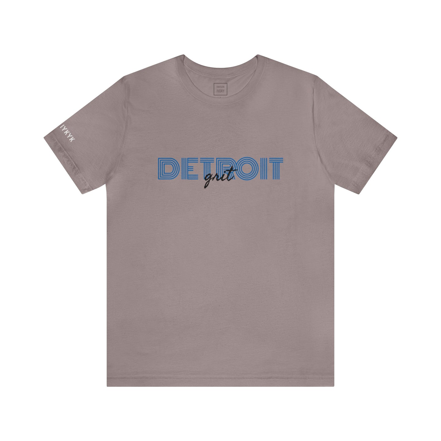 Detroit Grit: Unisex Cotton Lightweight Tee - Embrace the Resilience, Wear the Spirit