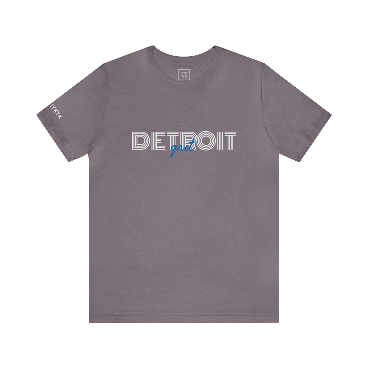 Detroit Grit: Unisex Cotton Lightweight Tee - Embrace the Resilience, Wear the Spirit