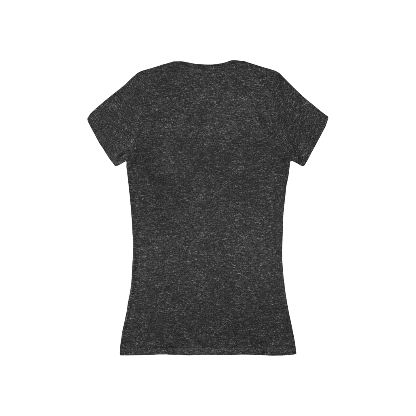 Biting Lip Women's Deep V-Neck Tee: Bold and Alluring Style