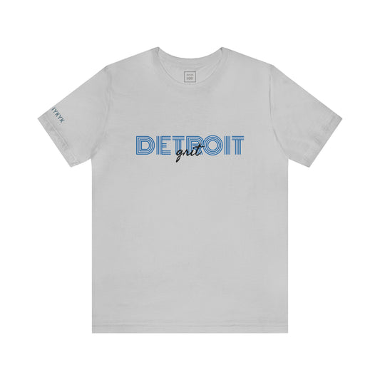 Detroit Grit: Unisex Cotton Lightweight Tee - Embrace the Resilience, Wear the Spirit