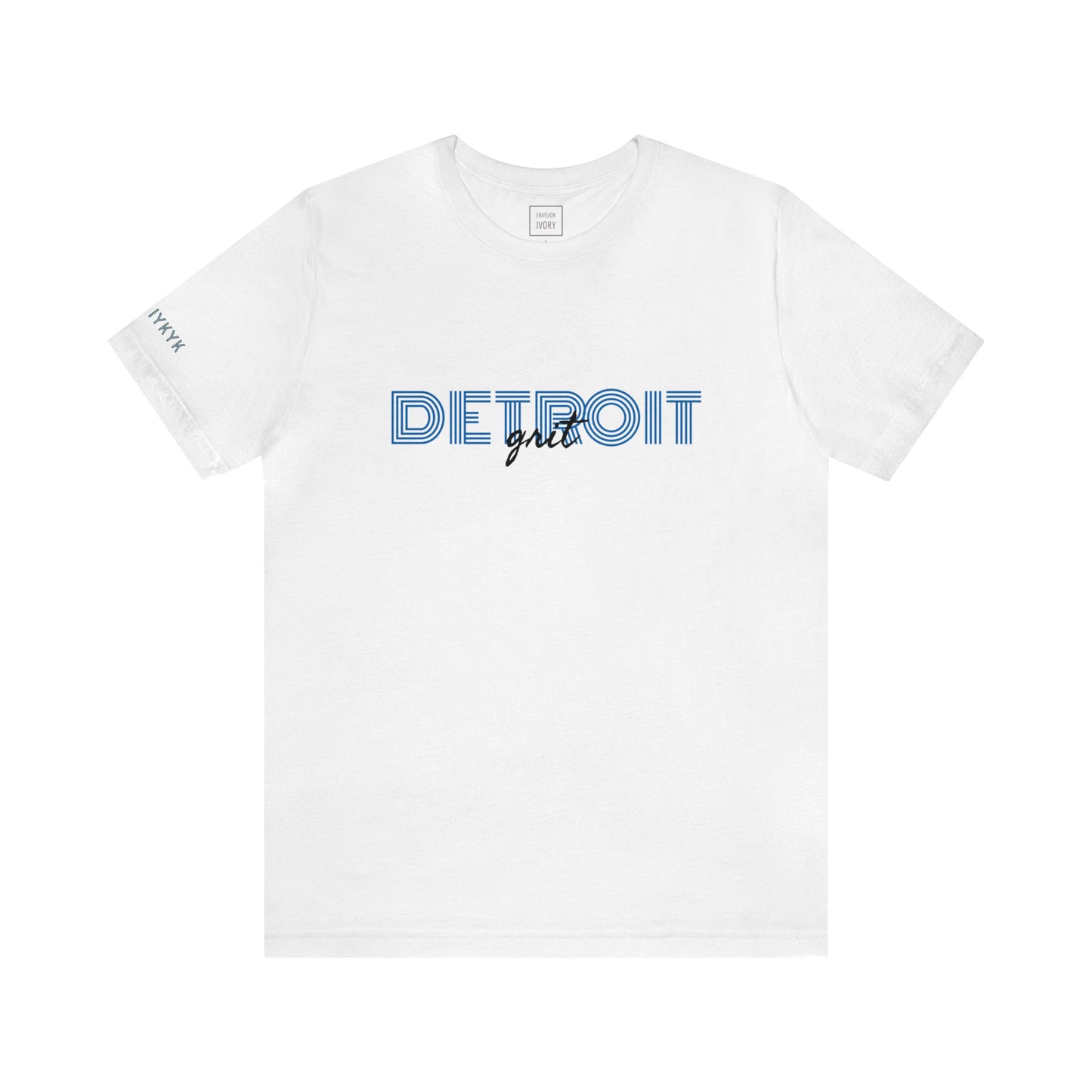 Detroit Grit: Unisex Cotton Lightweight Tee - Embrace the Resilience, Wear the Spirit